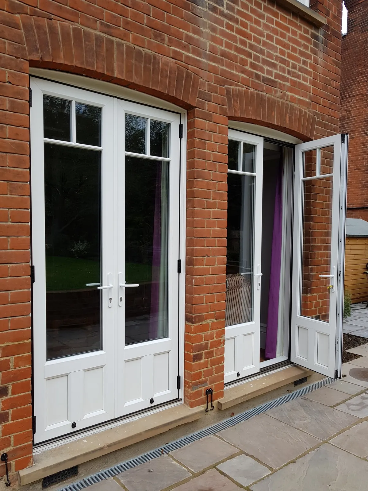Timberlook French doors with Legacy windows